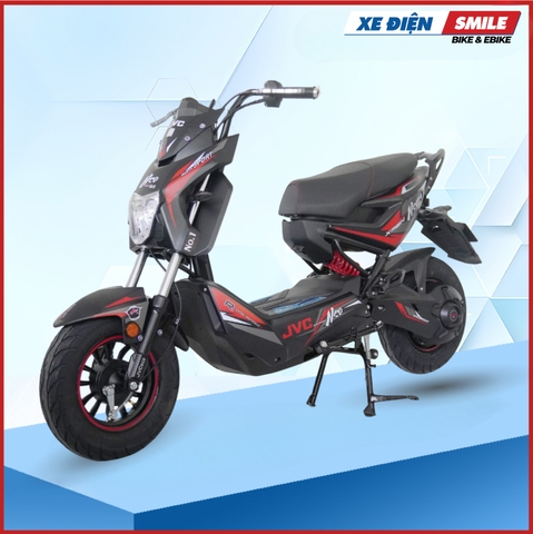 Xe điện JVCeco Xmen Neo đen tem đỏ
