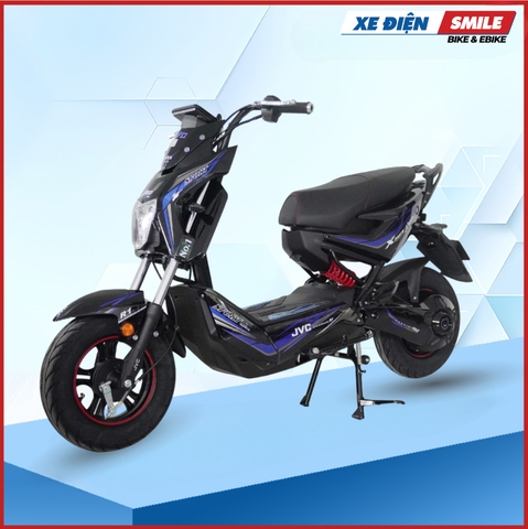 Xe điện JVCeco Xmen Neo đen tem xanh dương