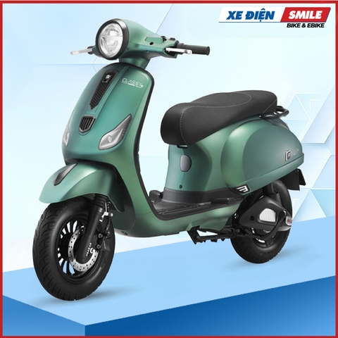 Xe máy điện Osakar CLASSY SI màu xanh lá đậm