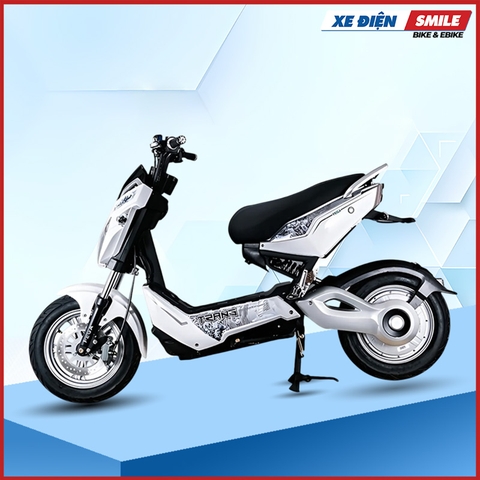 Xe Máy Điện Pege Xmen trắng đen