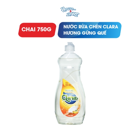 Nước rửa chén Clara - Hương gừng quế - 750G