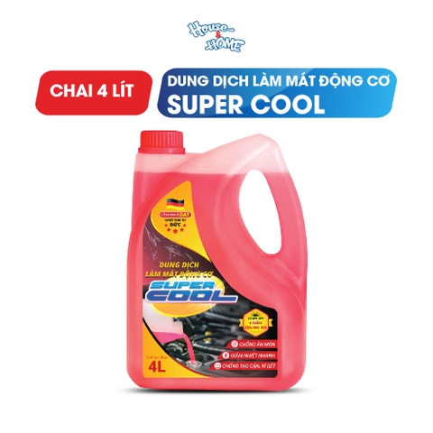 Dung dịch làm mát động cơ Super Cool - màu hồng