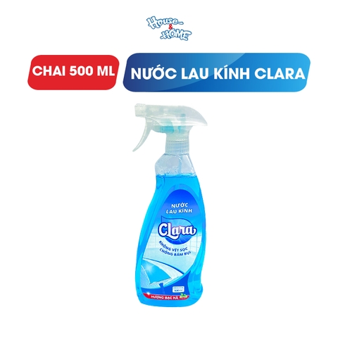 Nước lau kính Clara, hương bạc hà, 500ml