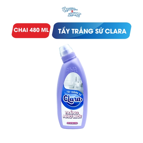 Dung dịch tẩy trắng sứ Clara - 480ml