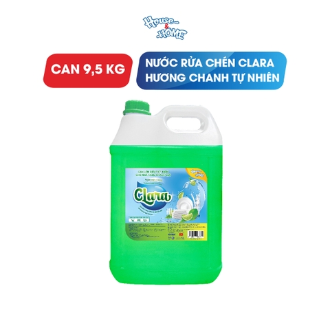 Nước rửa chén Clara - Hương chanh 9.5KG