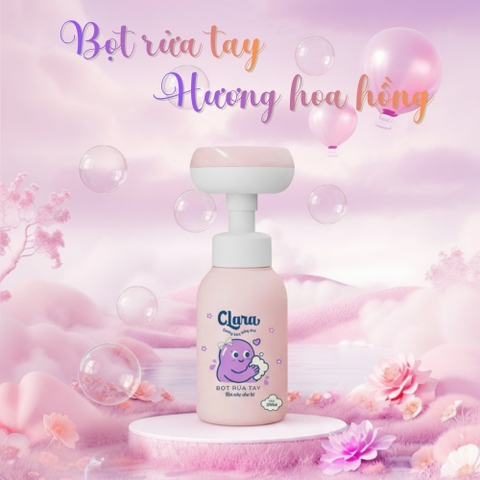 Bọt rửa tay - Hương hoa hồng 300ml