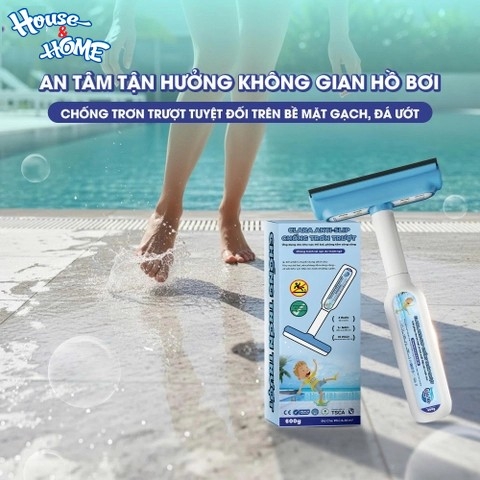 Clara Anti-Slip – Chống Trơn Trượt cho khu vực Hồ bơi, Sàn phòng tắm