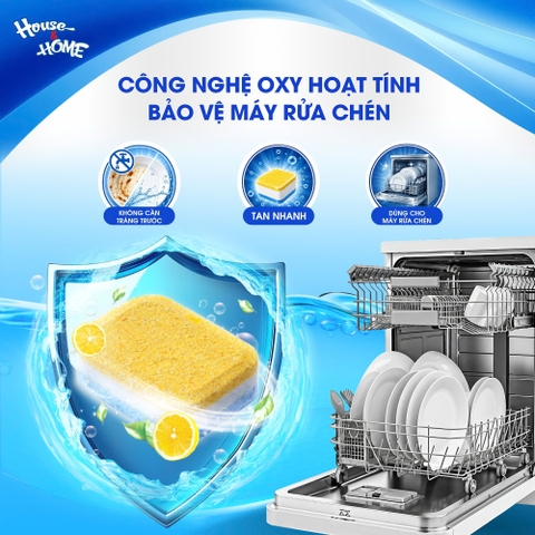 Viên rửa chén Clara 18 gam/viên