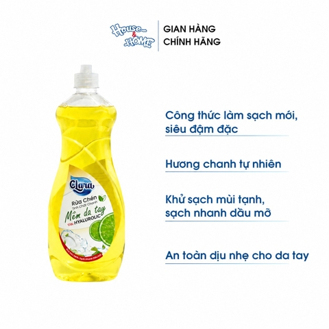 Nước rửa chén Clara - Tinh chất chanh