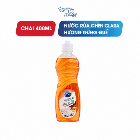Nước rửa chén Clara - Tinh chất gừng quế