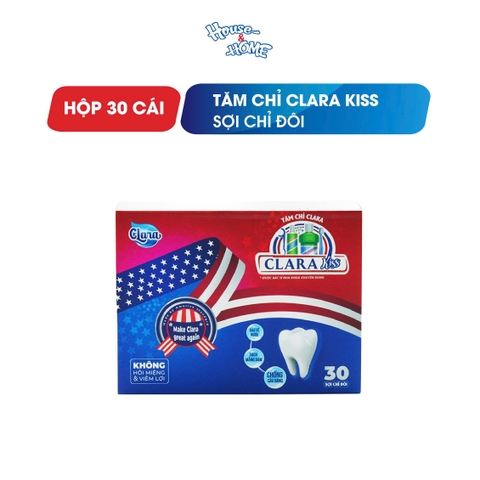 Tăm chỉ nha khoa Clara Kiss - Hộp 30 cái