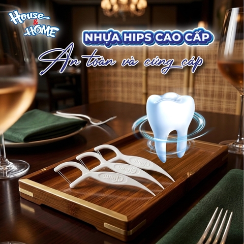 Tăm chỉ Clara phiên bản Acrylic 2 ngăn