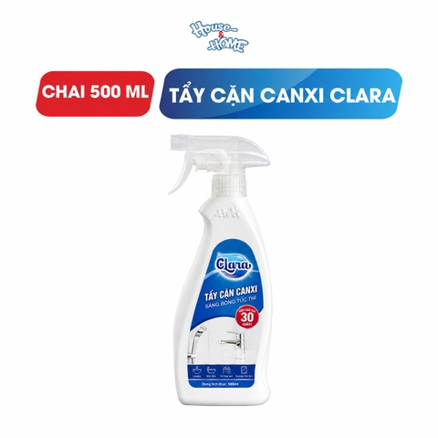 Dung dịch tẩy cặn canxi Clara - chai 500ml