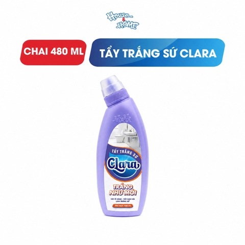 Dung dịch tẩy trắng sứ Clara - chai 480ml