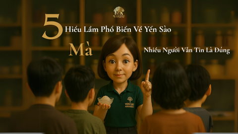 5 Hiểu Lầm Phổ Biến Về Yến Sào Mà Nhiều Người Vẫn Tin Là Đúng