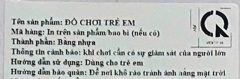 Tem phụ hàng nhập khẩu, dấu CR, hoá đơn VAT: checklist khi nhập đồ chơi năm 2026