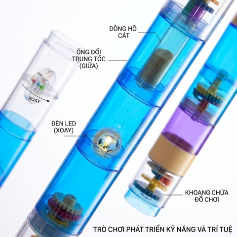 Bộ Nam Châm Đường Ống Onshine 100 Chi Tiết Thiên Nhiên Cho Bé