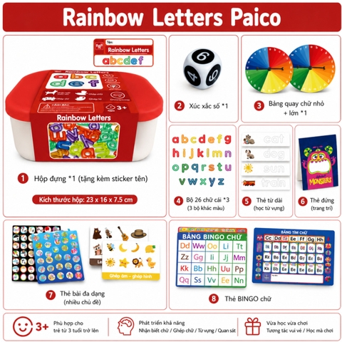 Linking Cubes Montessori - Bộ Học Liệu STEM Giúp Bé Học Toán, Đếm Số Và Phát Triển Tư Duy