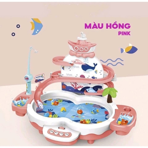 Câu Cá Thác Nước Cầu Trượt 3 Tầng 1567-9C Cho Bé