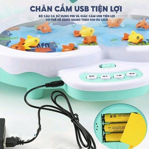 Câu Cá Thác Nước Cầu Trượt 3 Tầng 1567-9C Cho Bé