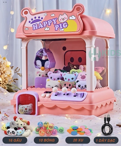 Máy gắp thú bông cỡ lớn mẫu mới 3 cần điều khiển