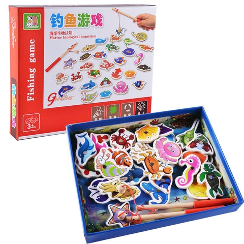 Bộ Đồ Chơi Câu Cá Nam Châm 32 Chi Tiết Cho Bé