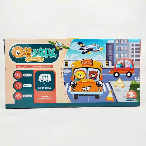 Bộ Đồ Chơi Xe Công Trình Cho Bé 23 Chi Tiết