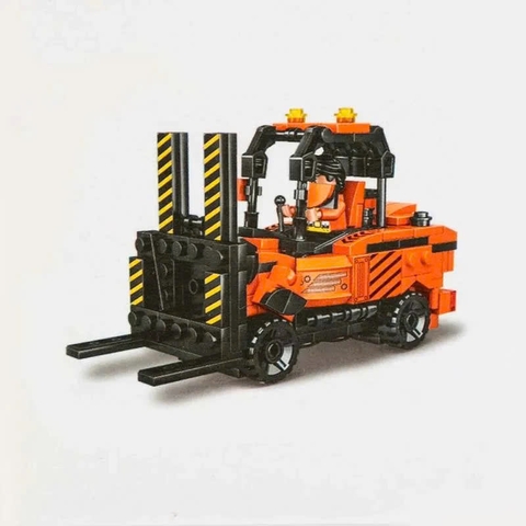 Bộ Xếp Hình Xe Nâng Biến Hình Robot 452 Chi Tiết Mã 933