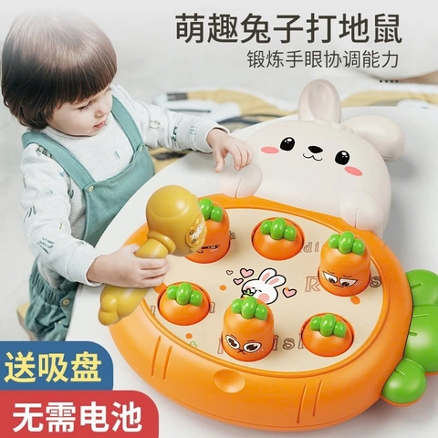 Đồ Chơi Đập Chuột Hình Thỏ Cho Bé – Trò Chơi Phản Xạ Vui Nhộn
