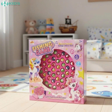 Bộ Câu Cá Pony Hồng 20 Chi Tiết Cho Bé 3+