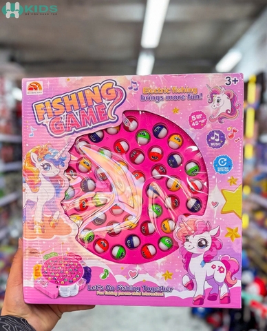Bộ Câu Cá Pony Hồng 20 Chi Tiết Cho Bé 3+