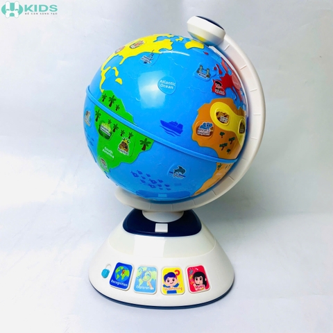 Quả Địa Cầu Thông Minh HOLA Cảm Ứng Cho Bé 3+