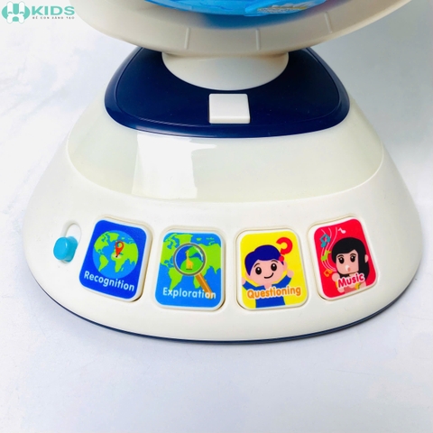 Quả Địa Cầu Thông Minh HOLA Cảm Ứng Cho Bé 3+