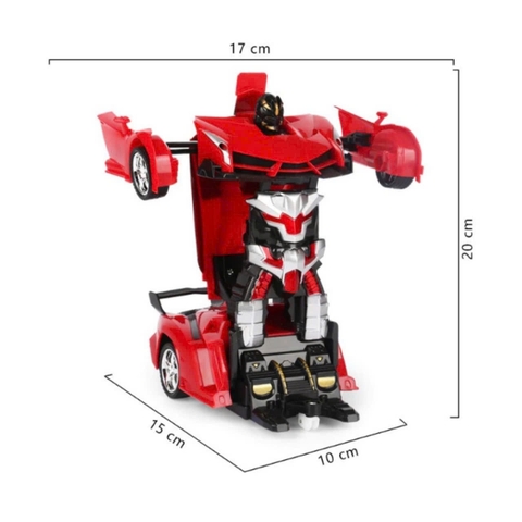 Xe Biến Hình Robot Điều Khiển Từ Xa Có Đèn Nhạc – 2 Mẫu