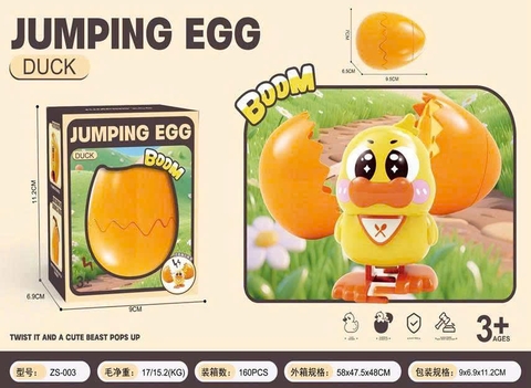 Đồ Chơi Trứng Nở Biến Hình Jumping Egg 3 Mẫu Cho Bé