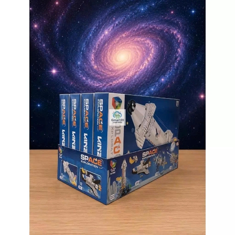 Lego Phi Hành Vũ Trụ 4in1 – Bộ 4 Hộp Lắp Ráp Khám Phá Không Gian