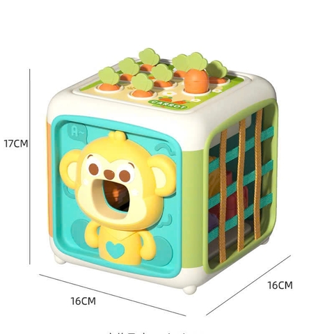Đồ Chơi Khỉ Bận Rộn Busy Monkey – Khối Đồ Chơi Đa Năng Cho Bé