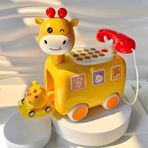 Đồ Chơi Điện Thoại Đa Năng Cho Bé Có Nhạc, Đèn, Piano  – ĐỒ CHƠI “ BẬN RỘN ” SIÊU CUỐN CHO BÉ