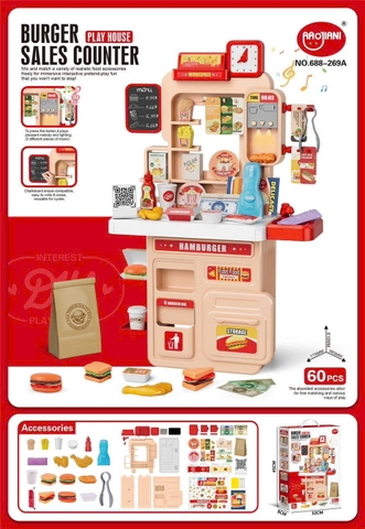 Bộ Đồ Chơi Nhập Vai Nhiều Chủ Đề Cho Bé 53–68 Chi Tiết