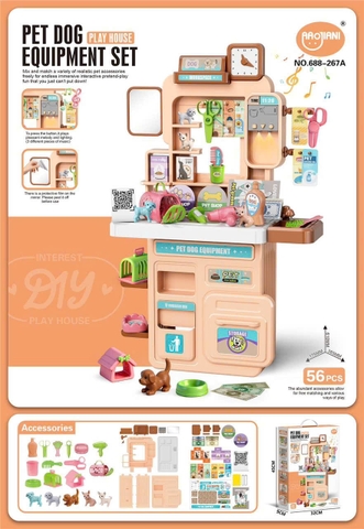 Bộ Đồ Chơi Nhập Vai Nhiều Chủ Đề Cho Bé 53–68 Chi Tiết