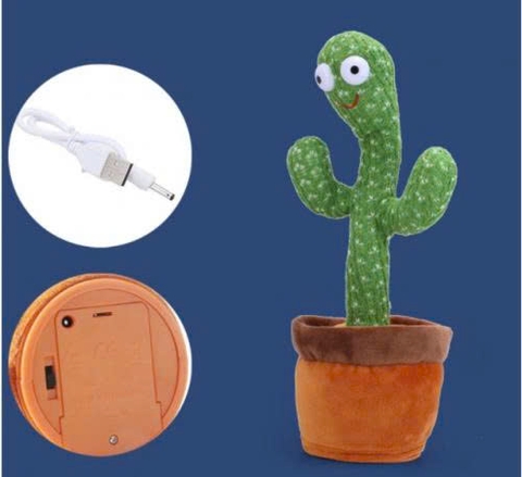 Đồ Chơi Cây Xương Rồng Nhảy Múa Nhại Giọng Phát Nhạc Mã 080-1 - XKIDS