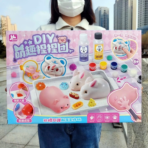 Bộ Đồ Chơi DIY Tạo Hình Thú Cưng Mềm Mại Cho Bé – Mã 8208