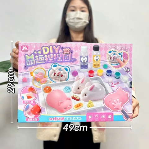 Bộ Đồ Chơi DIY Tạo Hình Thú Cưng Mềm Mại Cho Bé – Mã 8208