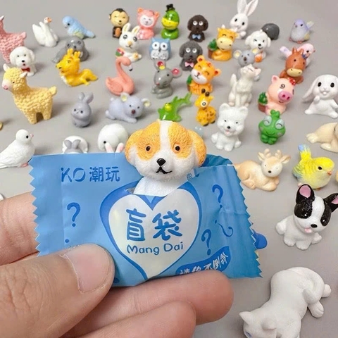 Túi Mù Thú Cưng Mini 3D Nhiều Mẫu Ngẫu Nhiên