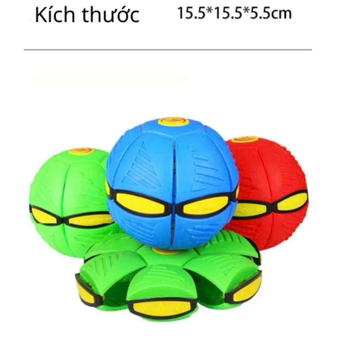 Bóng Ma Thuật Biến Hình Đĩa Bay 2 Trong 1 Cho Bé
