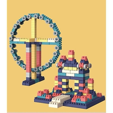 Bộ Xếp Hình Công Viên Giải Trí 520 Chi Tiết