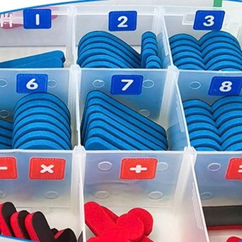 Bảng Chữ Số 104PCS Nam Châm, Lắp Ghép Có Từ Tính Cho Bé, Tặng Kèm Bảng Từ + Bút Viết Và Mút Xóa