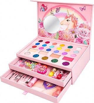Bộ Đồ Chơi Trang Điểm 3 Tầng Cỡ Lớn Cho Bé Gái – Hộp Kỳ Lân