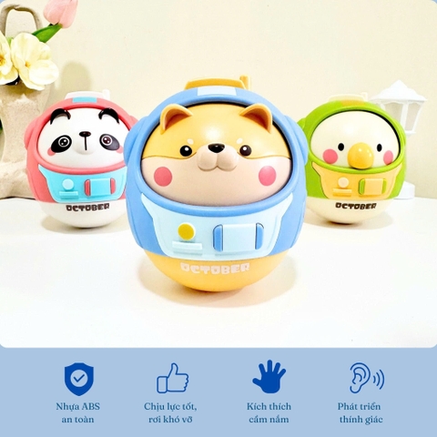 Lật Đật Gật Gù Có Nhạc Xoay 360 Độ Cho Bé