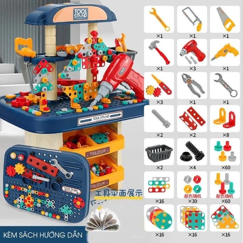 Bộ Đồ Chơi Kỹ Sư Đa Năng 246 Chi Tiết Cho Bé